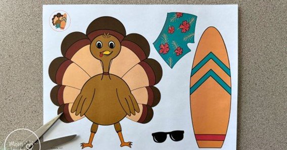 disguise a turkey template